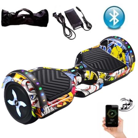 Imagem de Hoverboard Overboard Infantil Skate Elétrico + Acessórios