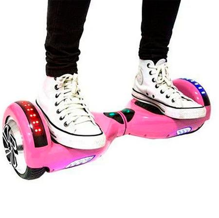 Imagem de Hoverboard Skate Elétrico 6.5 Rosa Led Bluetooth