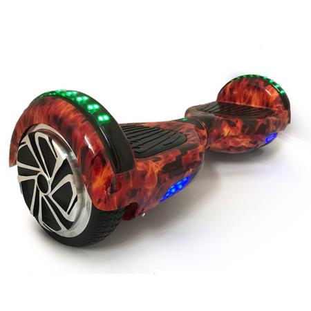 Imagem de Hoverboard X 6.5" FOGO Bluetooth e LED Lateral com Bolsa - Bateria Samsung - Smart Balance