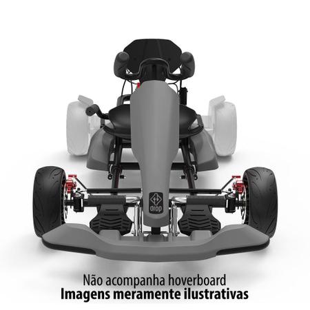 Imagem de HOVERKART PRO DROP carrinho para Hoverboard Cinza