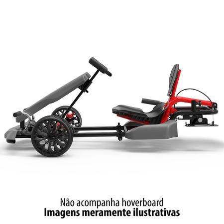 Imagem de HOVERKART PRO DROP carrinho para Hoverboard Cinza