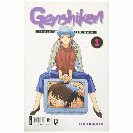 Imagem de HQ Mangá Genshiken Volume 1 O Clube de Estudos da Cultura Pop Japonesa Kio Shimoku