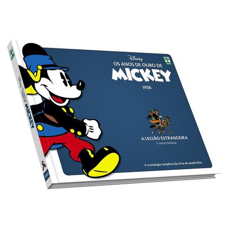 Imagem de Hq Os Anos de Ouro de Mickey Na Legião Estrangeira Capa Dura