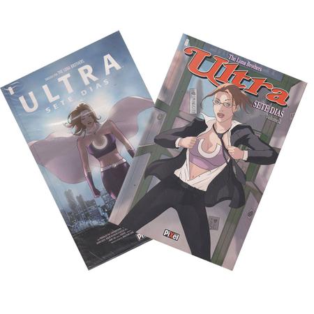 Imagem de Hq Ultra Sete Dias Minissérie Completa em 2 Volumes
