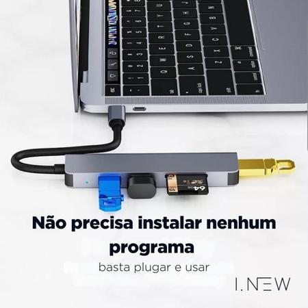 Hub USB C ADEQWAT Macbook Pro USB-C 5 en 1