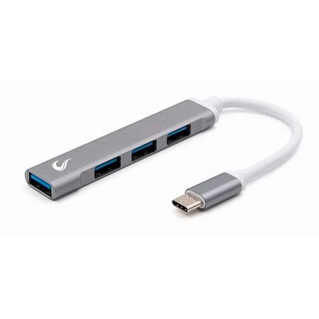 Imagem de HUB Rise Mode 02, USB-C 3.0, Cinza - RM-HUB-02