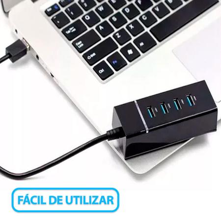 Imagem de Hub Usb 3 0 4 Portas Entradas 9 Pinos Extensor Slim Hi Speed