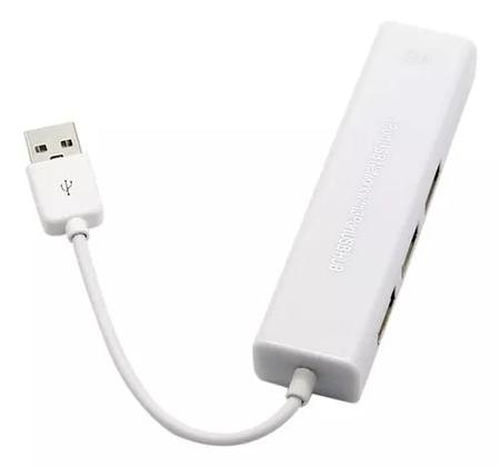 Imagem de Hub Usb E Ethernet Rj45 LE-4102