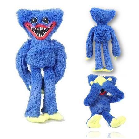 Boneco Huggy Wuggy Preto Kiss Missy Pop Play Time Plush Toy