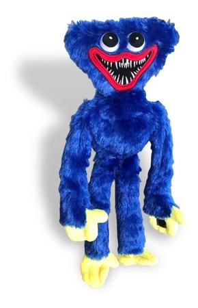 Huggy Wuggy Brasil Pelucia Azul Boneco Playtime Pop Time Bri