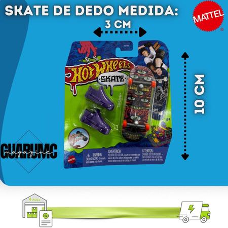 Hot Wheels Mini Skate de Dedo com Tênis Sortido Mattel HGT46 - Star Brink  Brinquedos