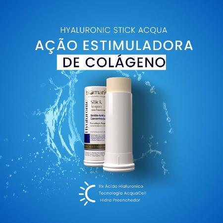 Imagem de Hyaluronic Stick Aqua, Biomarine, BastãoAntiage Concentrado 11X Acido Hialuronico 12G