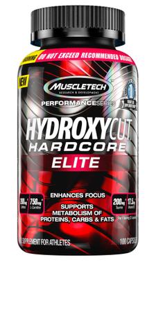 Imagem de Hydroxycut Hardcore Elite 100 Caps - Muscletech Nutrition