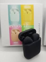I12 Inpods Tws Touch Estéreo Fones De Ouvido Celular Sem Fio Wireless  Bluetooth v5.0 cor: Preto - Fone de Ouvido Bluetooth - Magazine Luiza