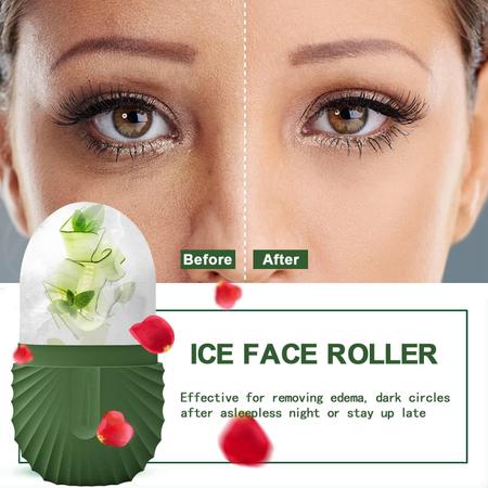 Imagem de Ice Face Roller GISUREY para ferramentas de cuidados com a pele do rosto e dos olhos