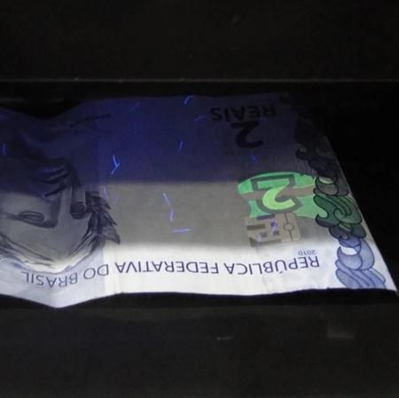 Imagem de Identificador Notas Falsas Money Detector Cedulas Dinheiro