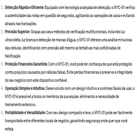 Imagem de Identificador Notas Falsas Money Detector Cedulas Dinheiro