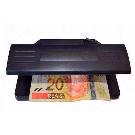 Imagem de Identificador Notas Falsas Money Detector UV Bivolt Preto