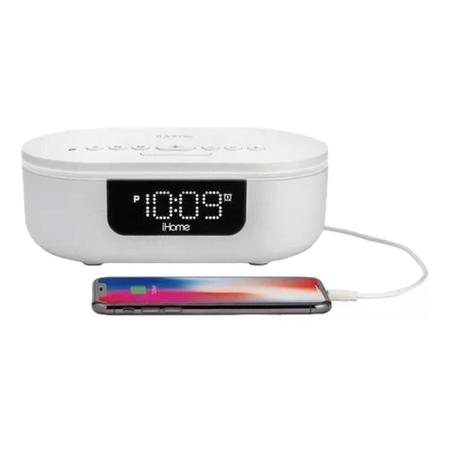Ihome Higienizador Uv360Alto Falante Despertador Bluetooth Caixa