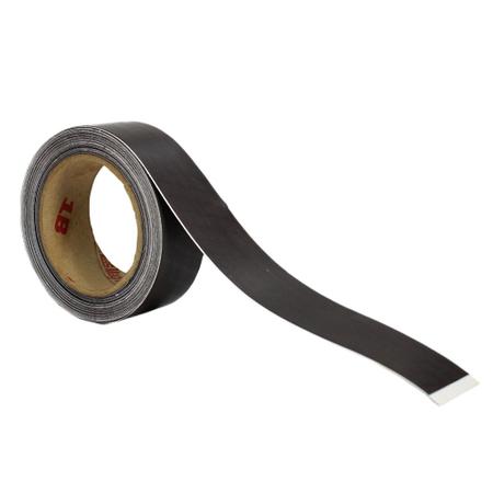 Faixa de ímã anisotrópico com fita magnética forte da Ilyever com adesivo  adesivo premium, enrolado magnético de espessura perfeito para projetos de  geladeira e faça você mesmo, Magnetic Roll