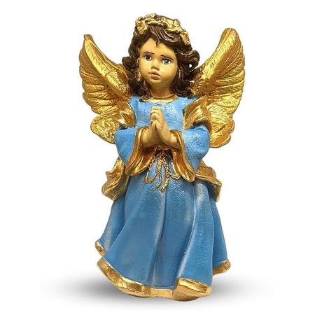 Imagem de Imagem Anjo Da Guarda Infantil Rostinho De Bebê Lindo 23cm