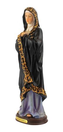 Imagem Estátua Nossa Senhora Das Dores 30cm - Enfeite Resin - Vivere Imagem de Imagem Estátua Nossa Senhora Das Dores 30cm - Enfeite Resin