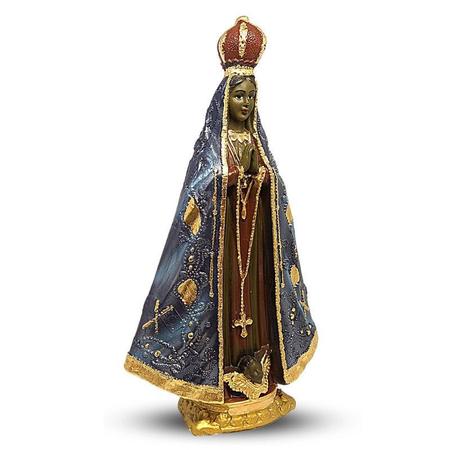 Imagem de Imagem Nossa Senhora Da Aparecida Italiana Em Gesso 30cm