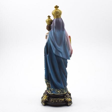 Imagem São Brás Resina 20 cm - Amém Decoração Religiosa. - Amém