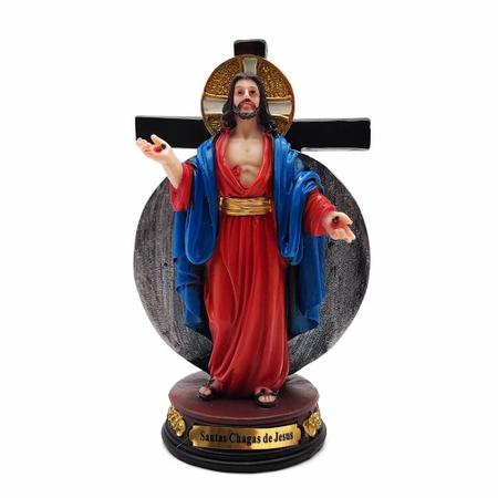 Imagem de Imagem Santas Chagas de Jesus Padre Reginaldo Manzotti 12,5 cm