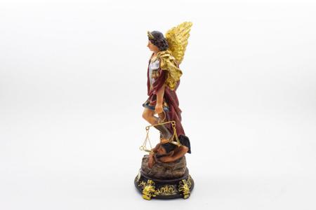 Imagem São Miguel Arcanjo Importada Resina 30 cm - Amém Decoração Religiosa Imagem de Imagem São Miguel Arcanjo Importada Resina 30 cm