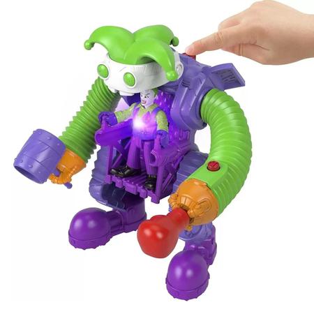 Imagem de Imaginext Batman Coringa Robô De Batalha HGX80 - Mattel