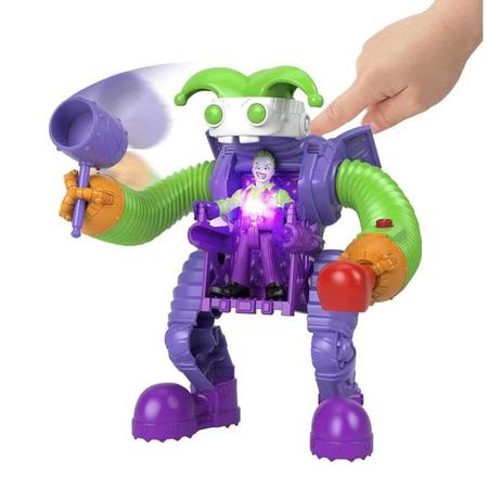 Imagem de Imaginext Batman Coringa Robô De Batalha HGX80 - Mattel