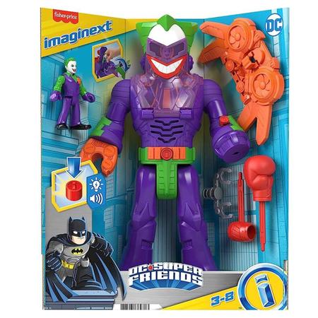 Imaginext - Batman Figuras - Coringa e Arlequina X7649 - MP Brinquedos