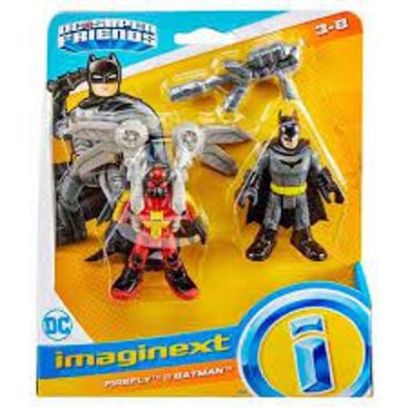 Imagem de Imaginext DC Super Friends Firefly e Batman -(16535)