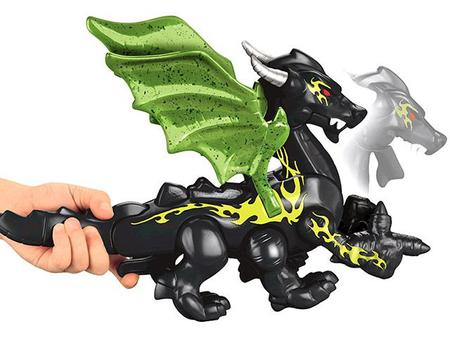 Imaginext black best sale dragon