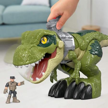 Jurassic World Dinossauro T.Rex Mordedora de Caza - Mattel - Bonecos -  Magazine Luiza