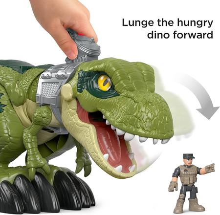 Jurassic World Dinossauro T.Rex Mordedora de Caza - Mattel - Bonecos -  Magazine Luiza