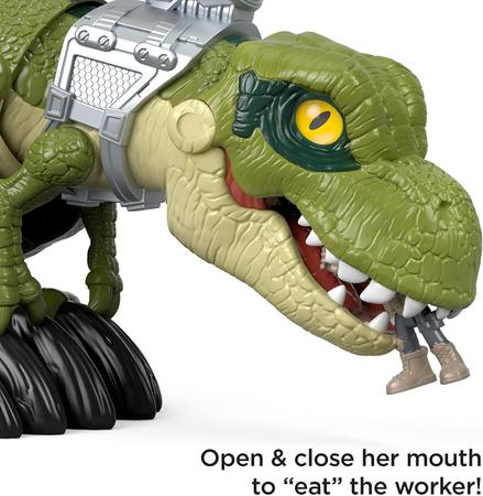 Jurassic World Dinossauro T.Rex Mordedora de Caza - Mattel - Bonecos -  Magazine Luiza