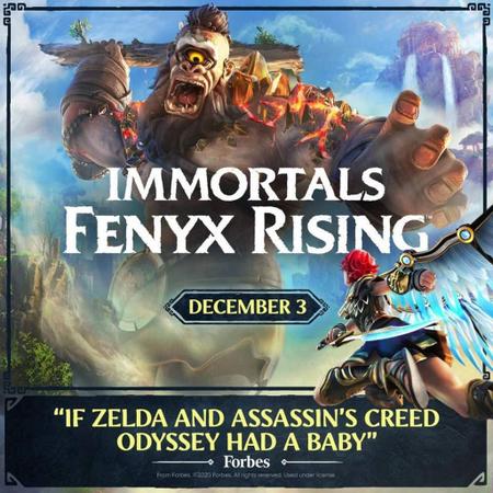 Immortals Fenyx Rising - Switch - Ubisoft - Jogos de Ação - Magazine Luiza