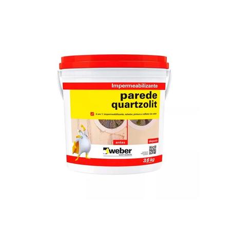 Imagem de Impermeabilizante Quartzolit 3,6KG