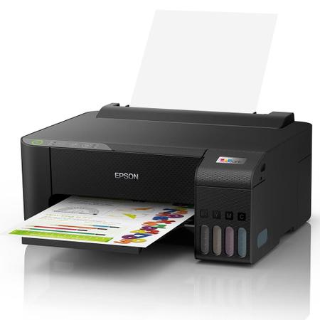 Imagem de Impressora Jato de Tinta Epson EcoTank L1250, Colorida, USB, Wifi, Duplex, Bivolt, Preto - C11CJ71302