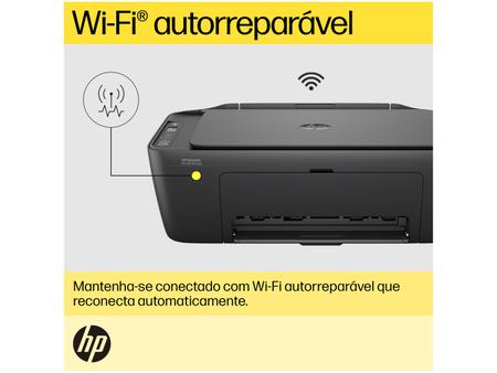 Imagem de Impressora Multifuncional HP DeskJet Ink 2874 Wi-Fi Jato de Tinta Térmico Colorida USB