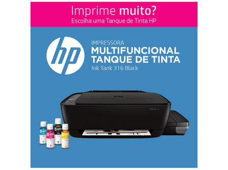 Imagem de Impressora Multifuncional HP Ink Tank 316