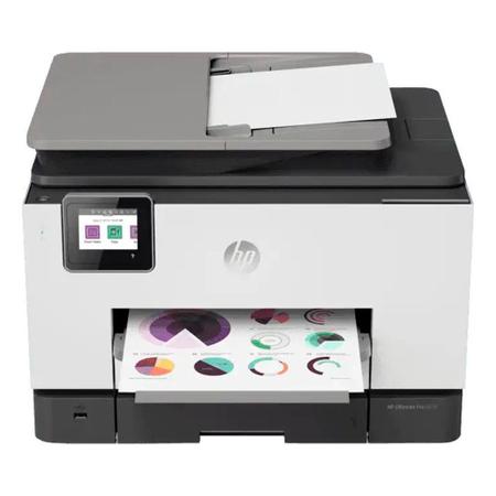 Imagem de Impressora Multifuncional HP OfficeJet Pro 9020 (1MR69C), Jato de Tinta, Colorido, Wi-Fi, Bivolt, Branco e Preto - 1MR69CAC4