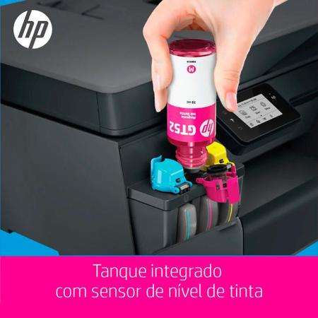 Imagem de Impressora Multifuncional tanque de tinta Smart Tank, 532, 5HX16A, + Garrafa de tinta original Preto HP GT53 HP