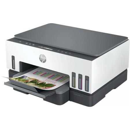 Imagem de Impressora Multifuncional tanque de tinta Smart Tank 724, Colorida, USB, Wi-fi, Bluetooth, 2G9Q2A, + Garrafa de tinta original Preto HP GT53 HP