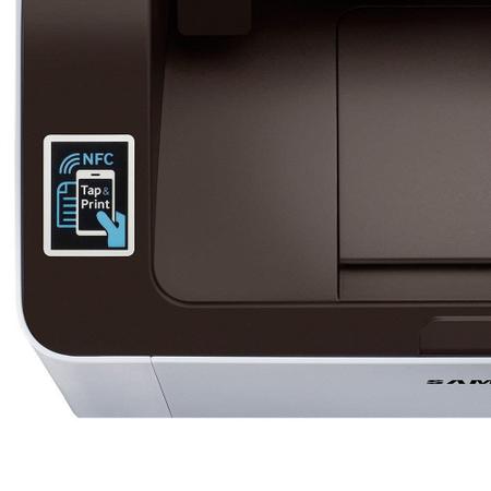 Imagem de Impressora Samsung SL-M2020W Laser Monocromática, Wi-Fi, NFC, 110V
