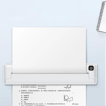 Imagem de Impressora Termica A4 Bluetooth Aplicativo Celular USB Bateria Recarregavel Processo Advogado Documento Açao Sem Fio Portatil
