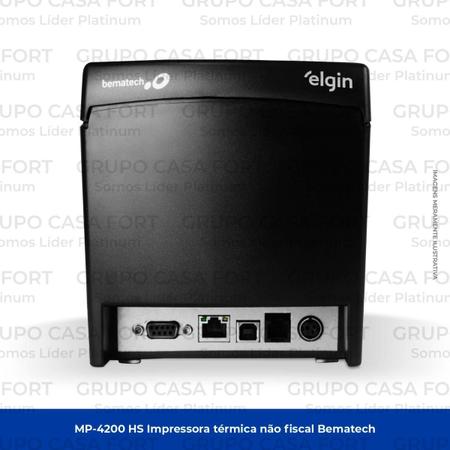 Imagem de Impressora Térmica Bematech Mp-4200 Hs Serial Usb E Ethernet
