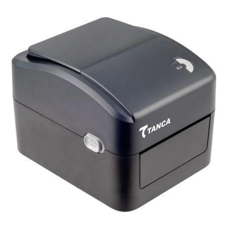 Imagem de Impressora Térmica de Etiquetas Tanca TLP-300 Direta 203DPI USB Não Usa Ribon - Preto